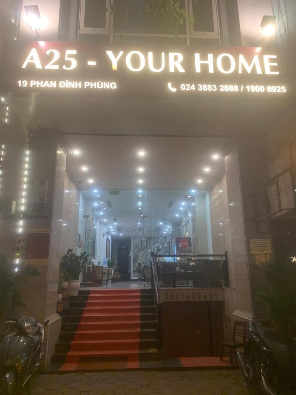 A25 Hotel - 19 Phan Dinh Phung Hanoi Exterior foto